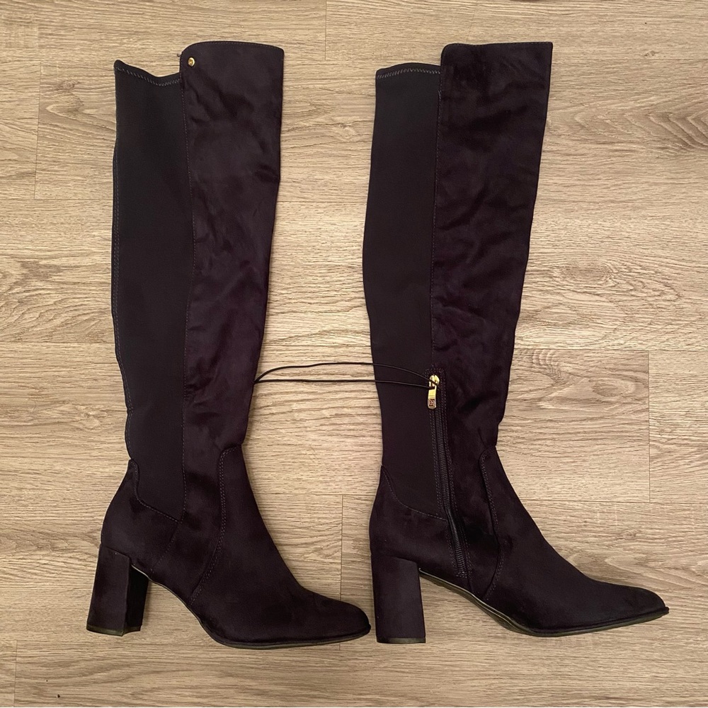 Liz Claiborne Leyla Midnight Over The Knee Boot Size 9.5